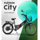 BICICLETA CITY 800W VERMELHA            